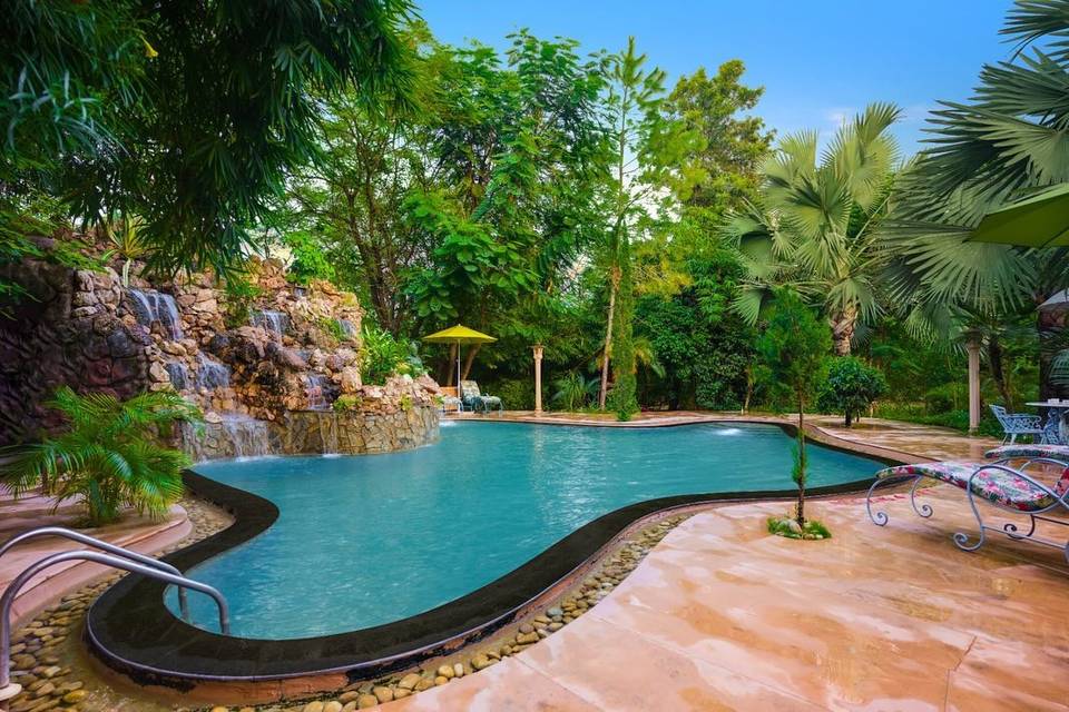 Poolside