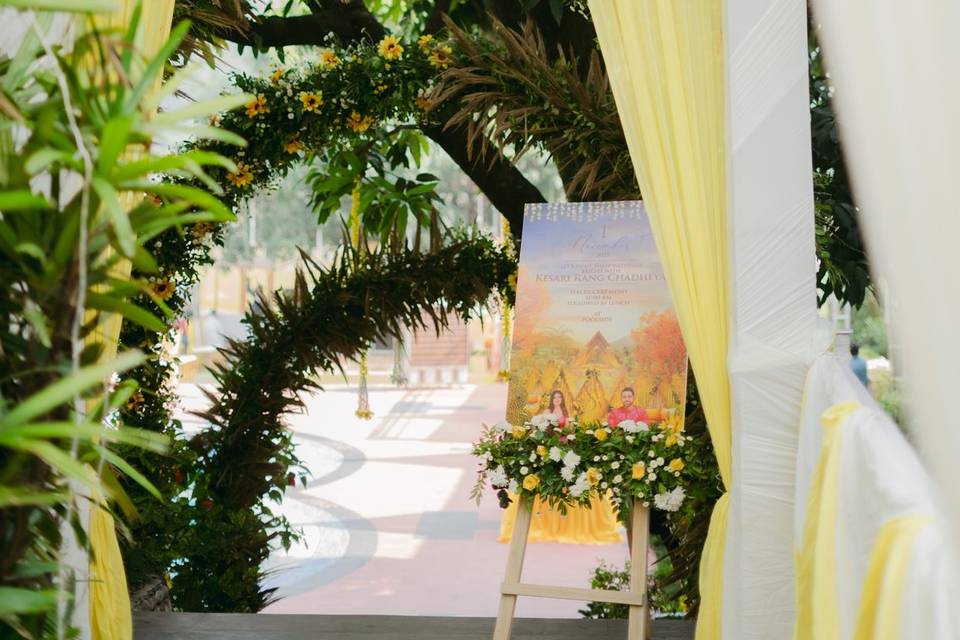 Haldi decor