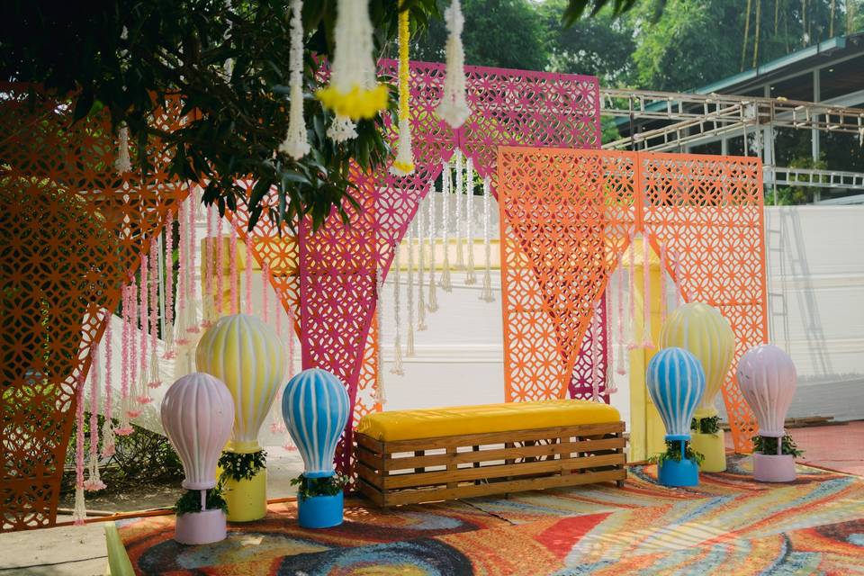 Haldi decor