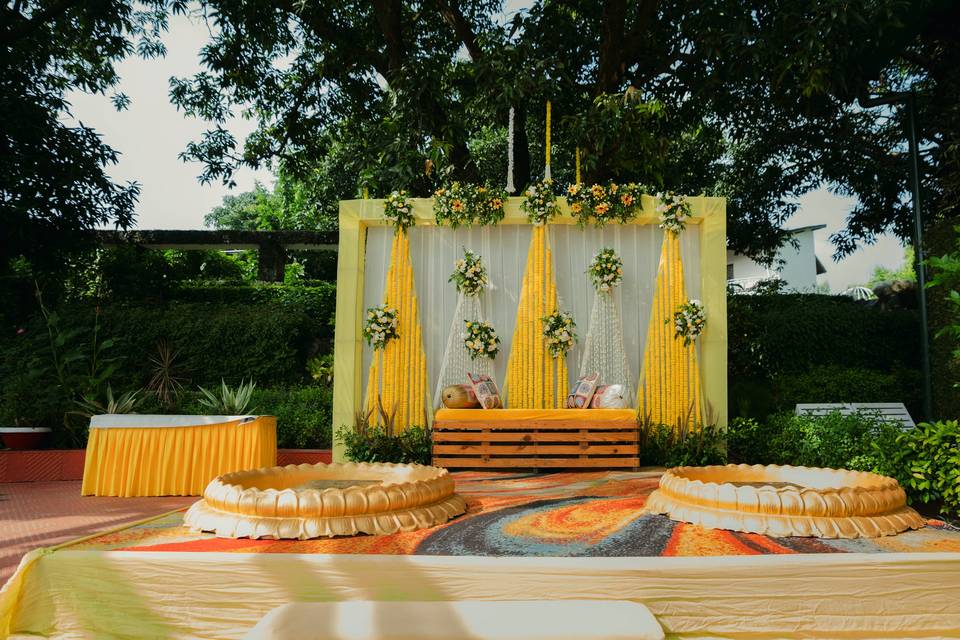 Haldi decor