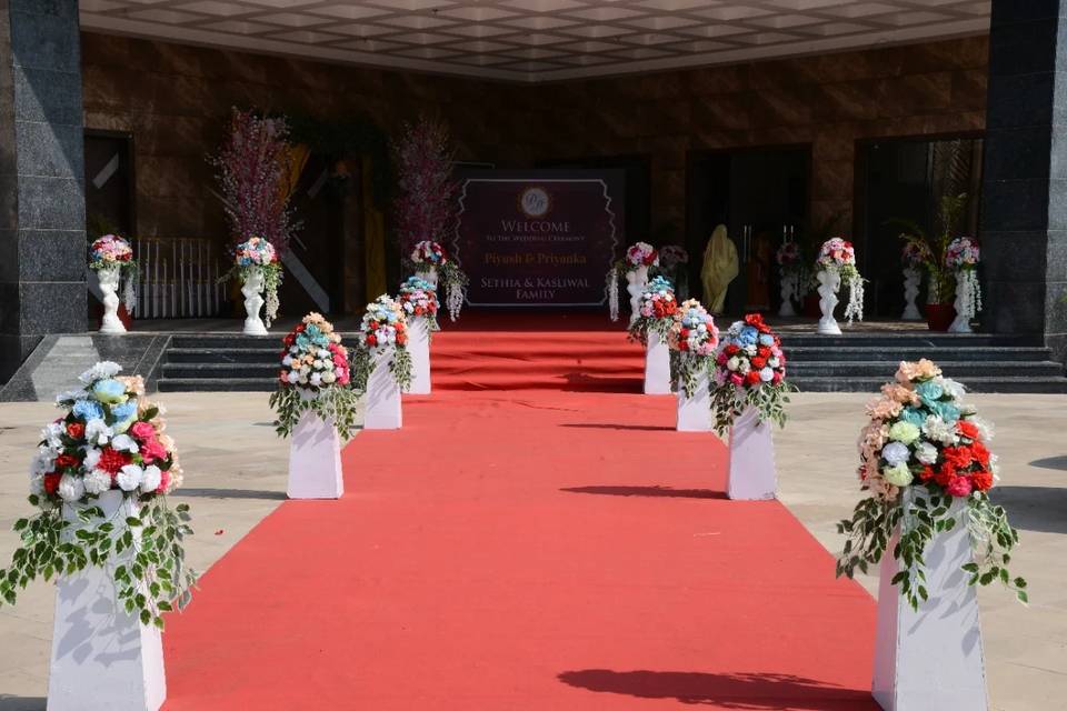 Entrance decor