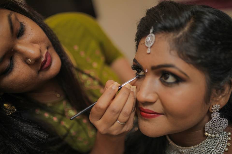 Bridal makeup