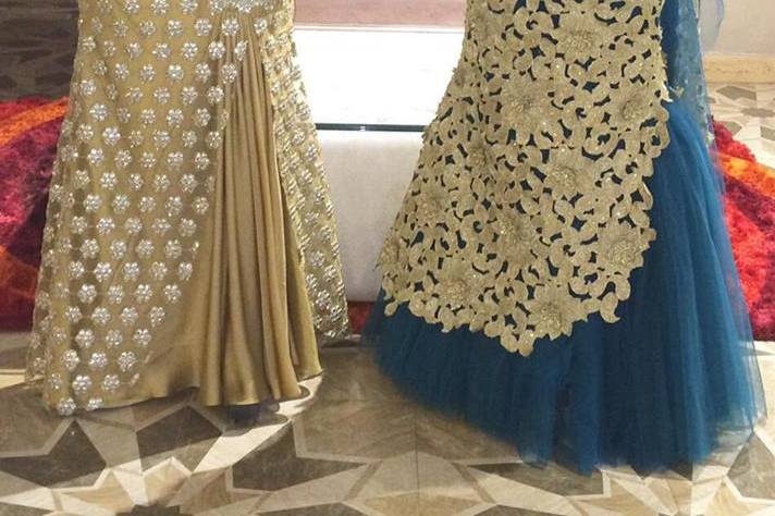 Lehnga and gowns