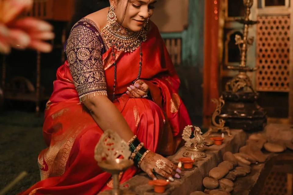 Bridal makeup