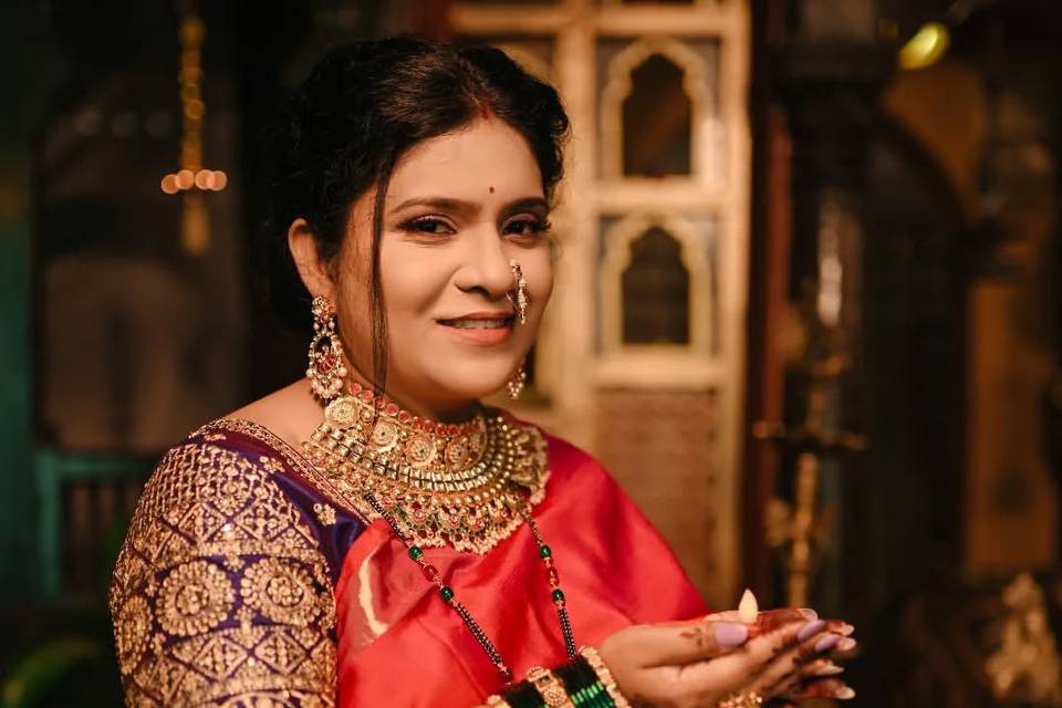 Bridal makeup