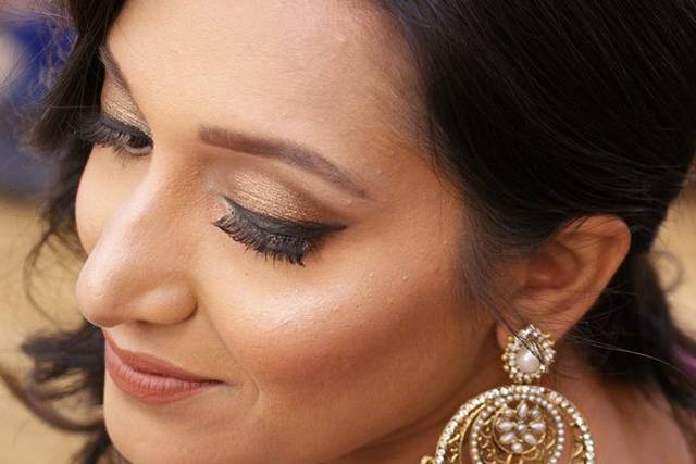 Bridal makeup