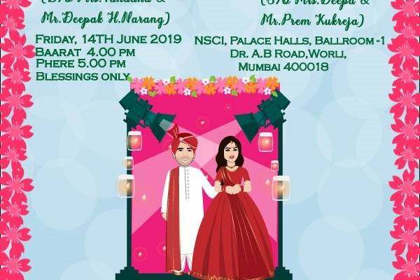 Wedding invite