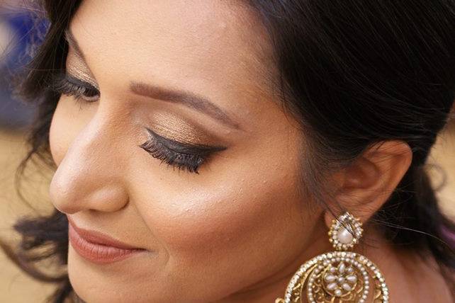 Bridal makeup