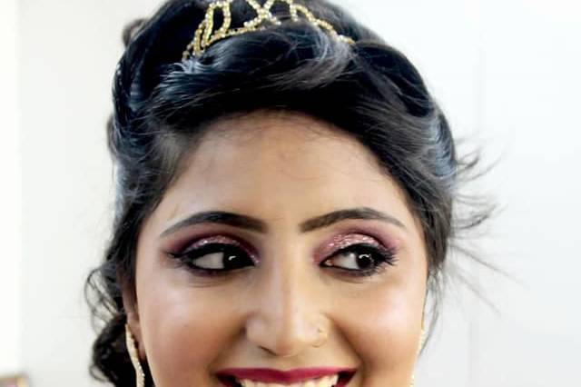 Bridal makeup