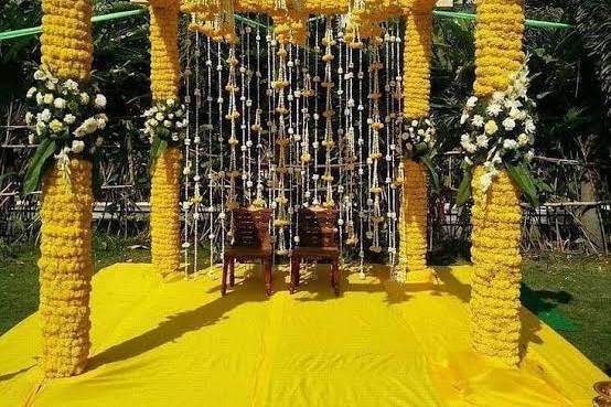 Haldi decor