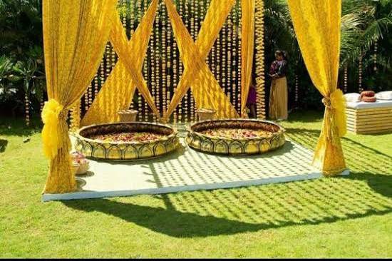 Haldi decor