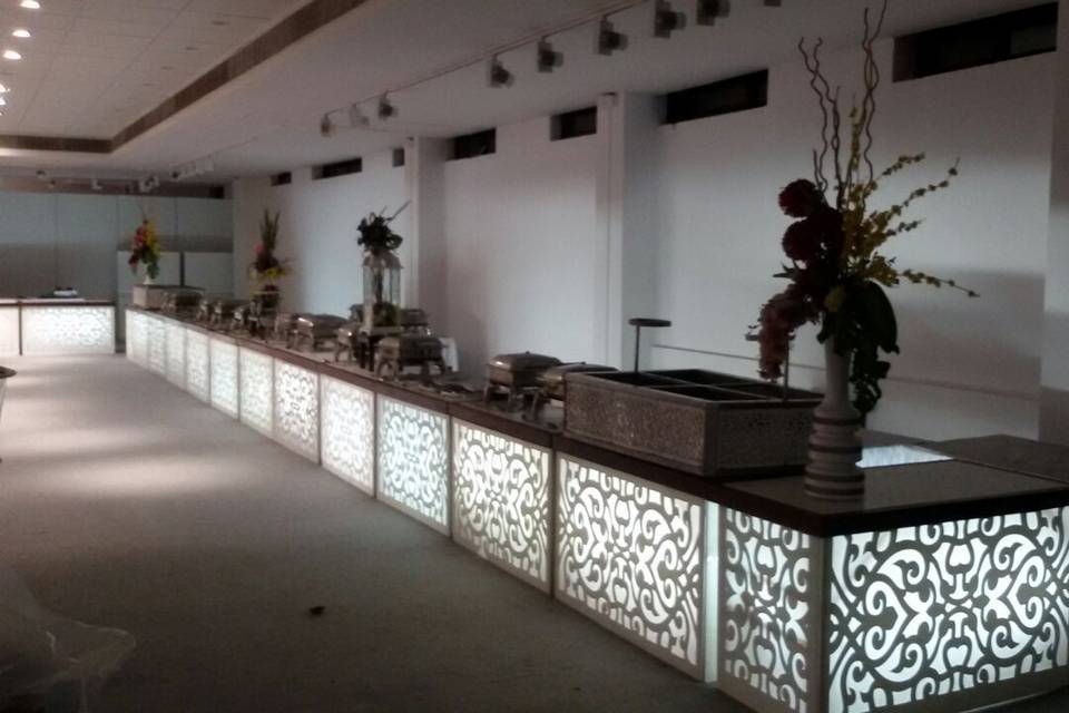 Illuminated counters