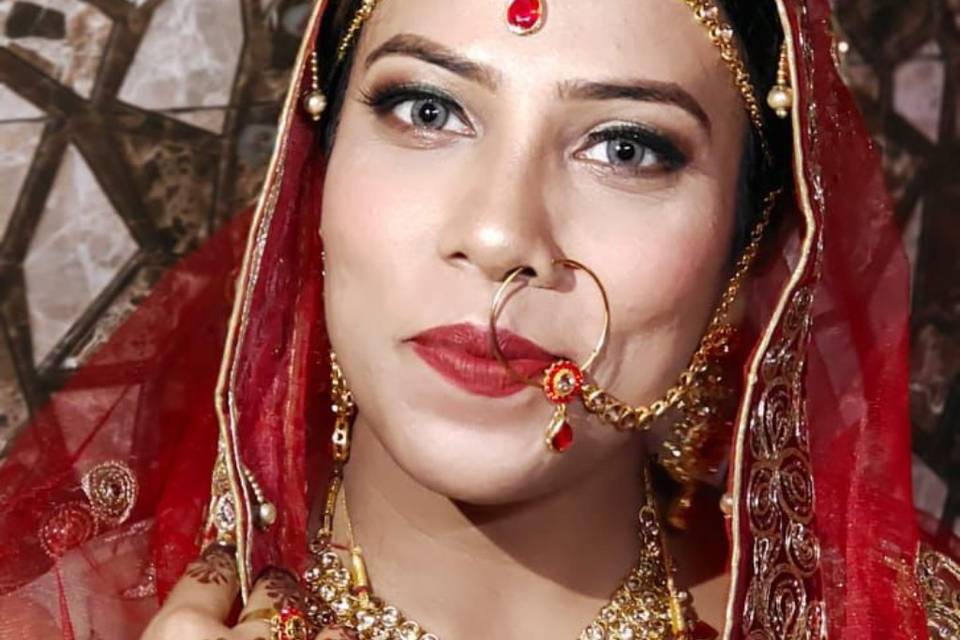 Bridal makeup