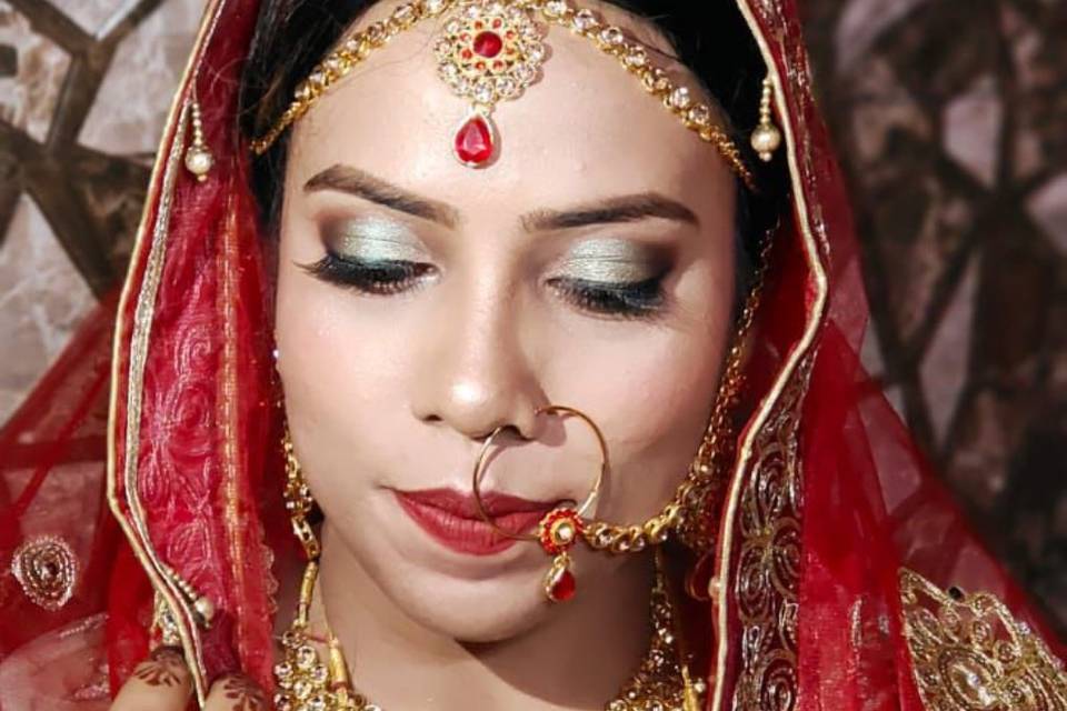 Bridal makeup