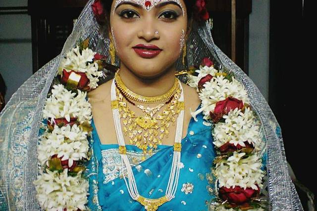Bridal makeup