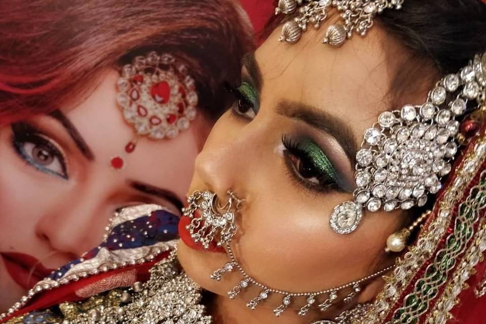 Bridal makeup