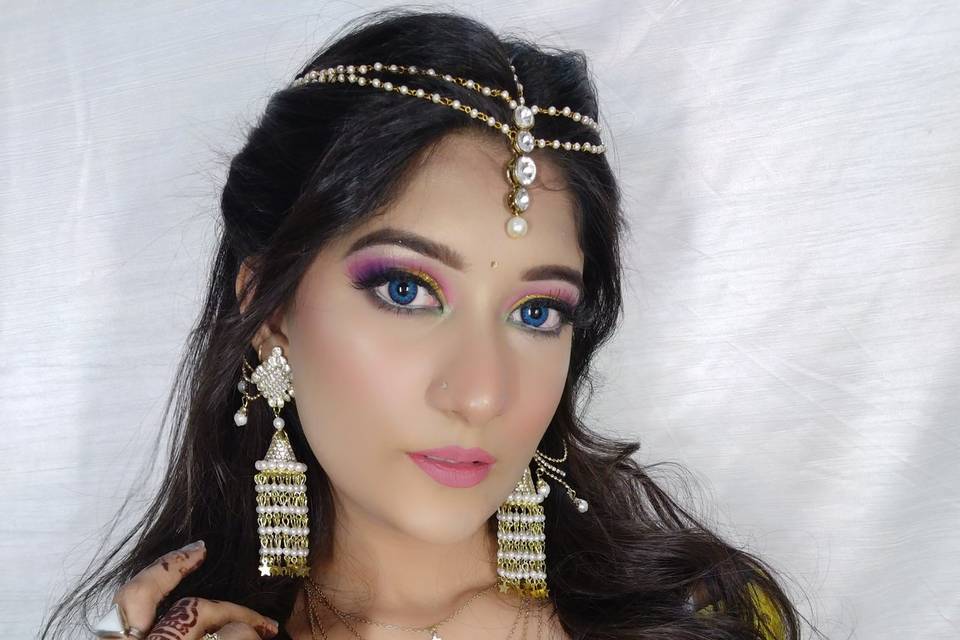 Bridal makeup