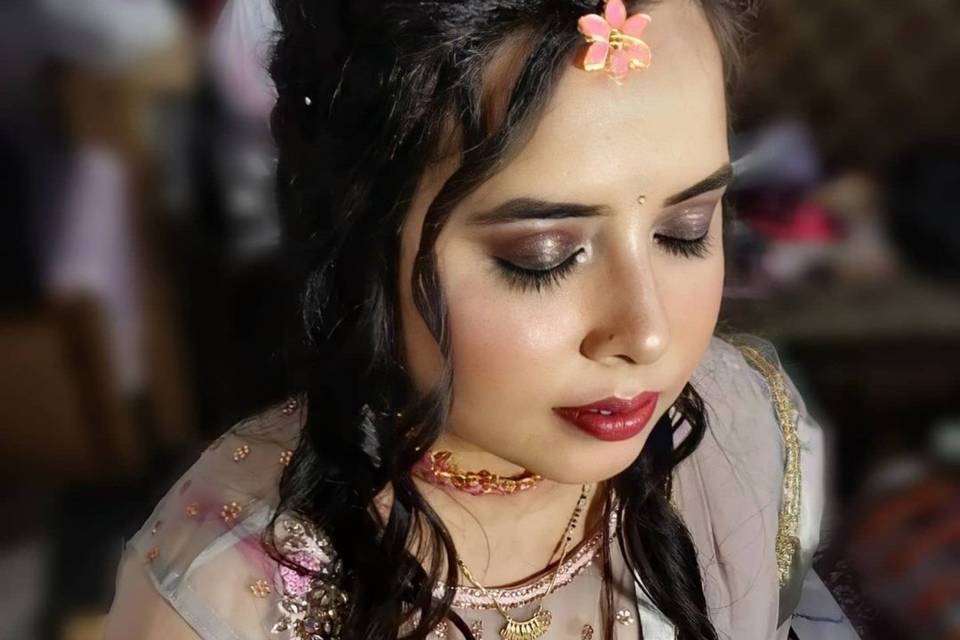 Bridal makeup