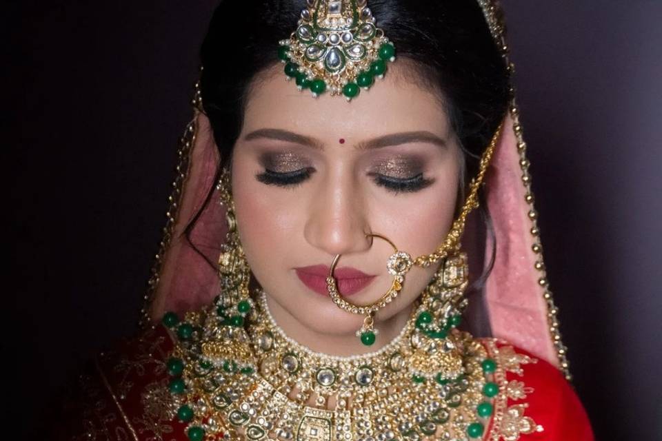 Bridal makeup