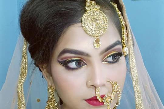 Bridal makeup