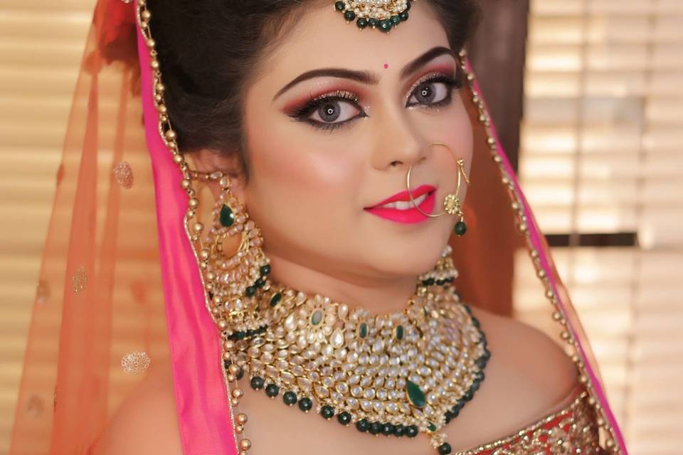 Bridal makeup