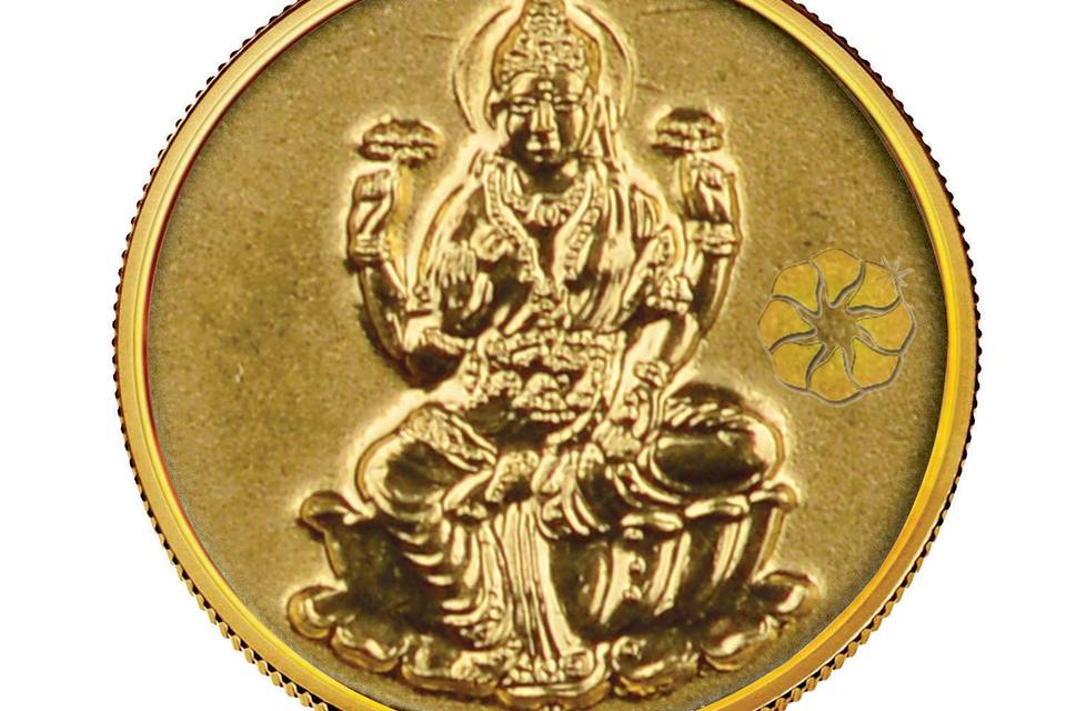 Laxmi Gold Coin