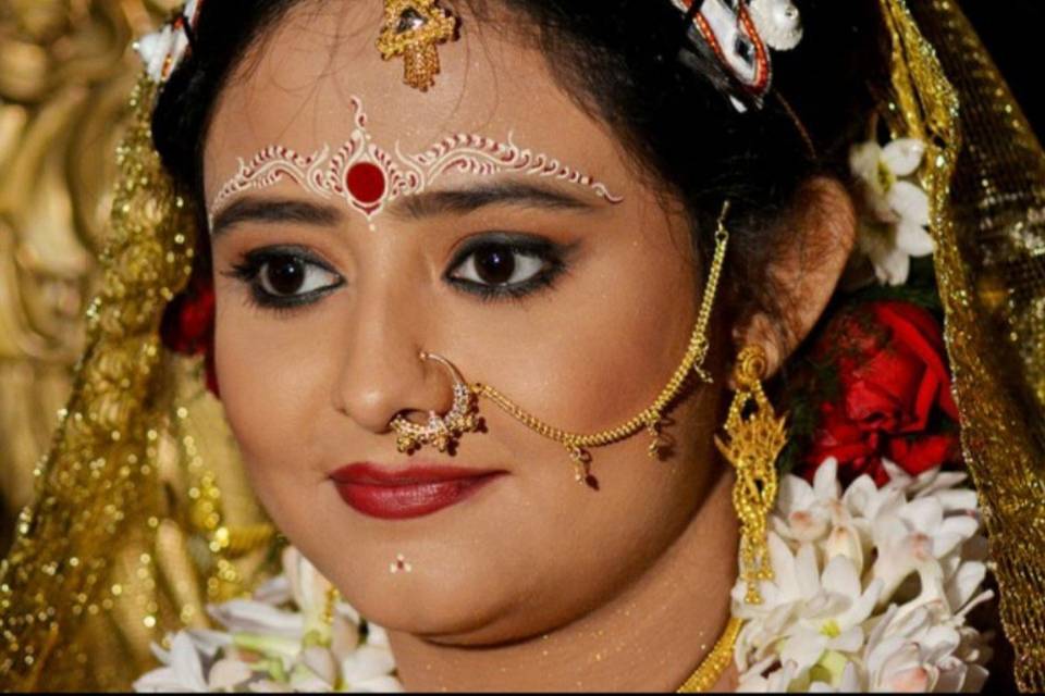 Bridal makeup