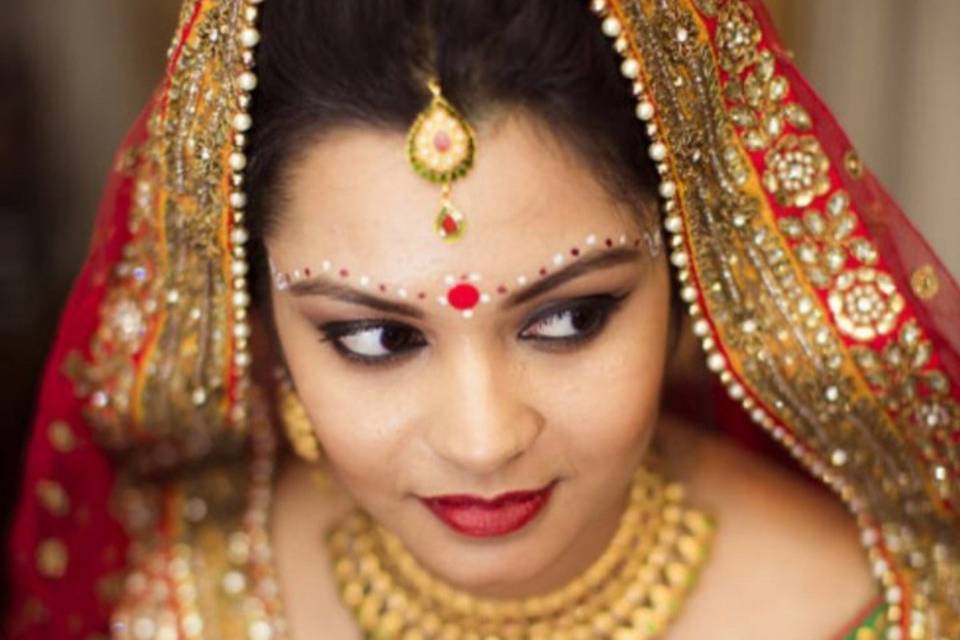 Bridal makeup