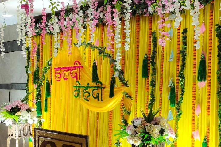 Haldi decor