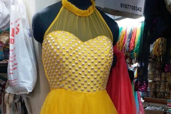 Designer gown