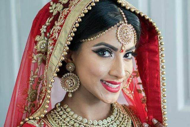 Bridal makeup