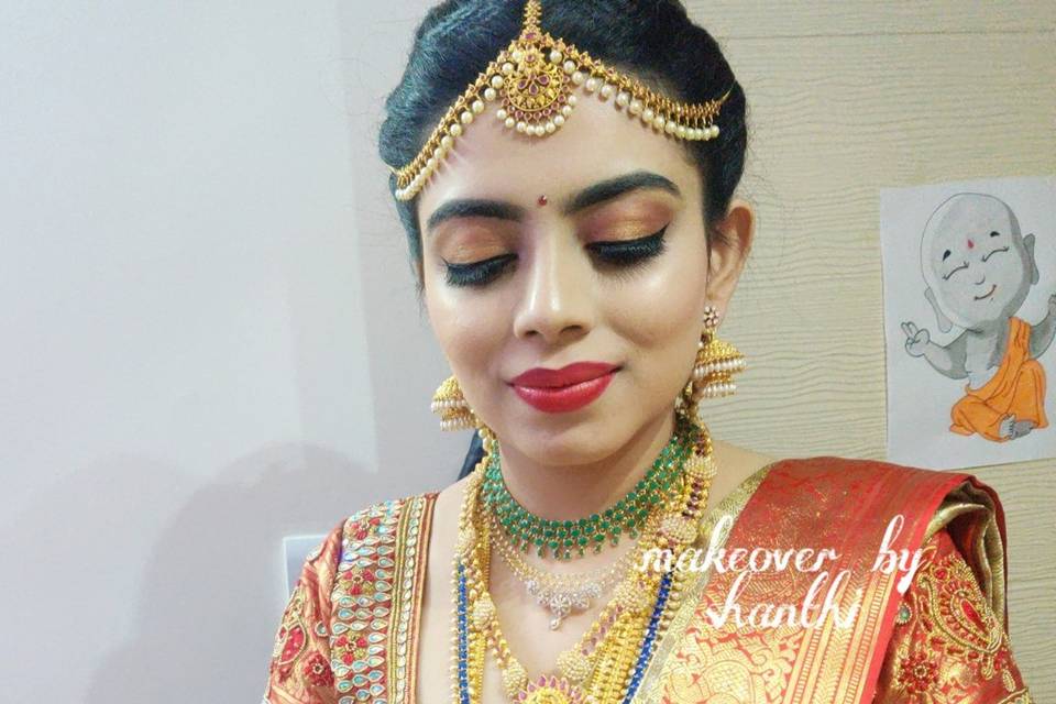 Rich Bridal look