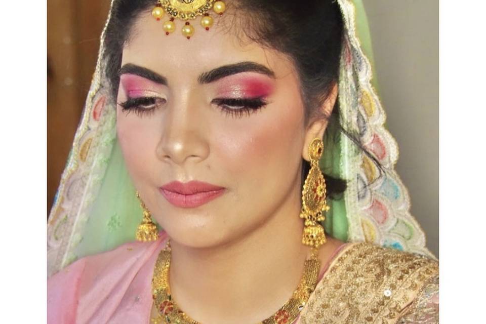 Bridal makeup