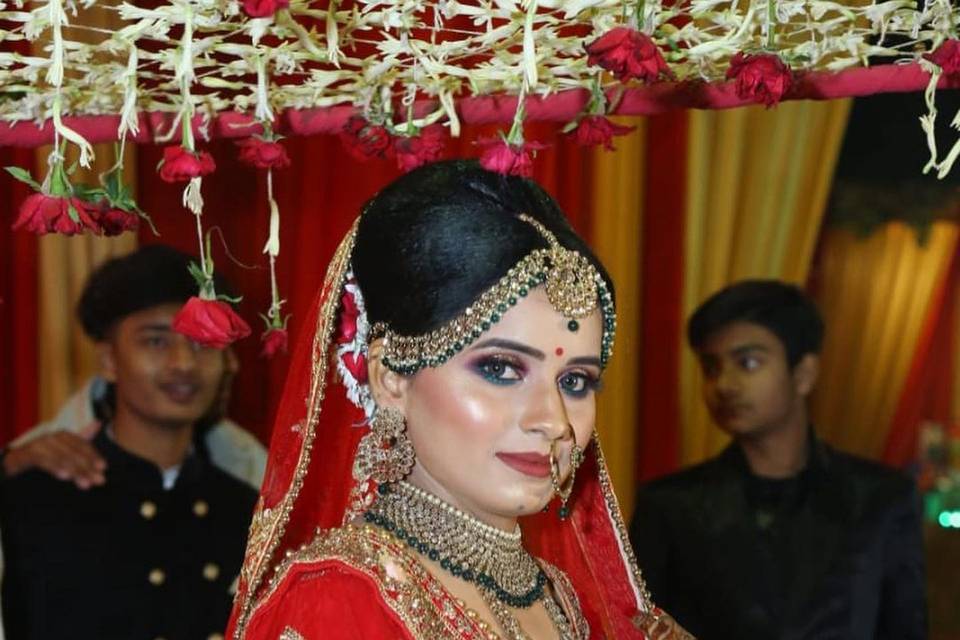 Bridal makeup