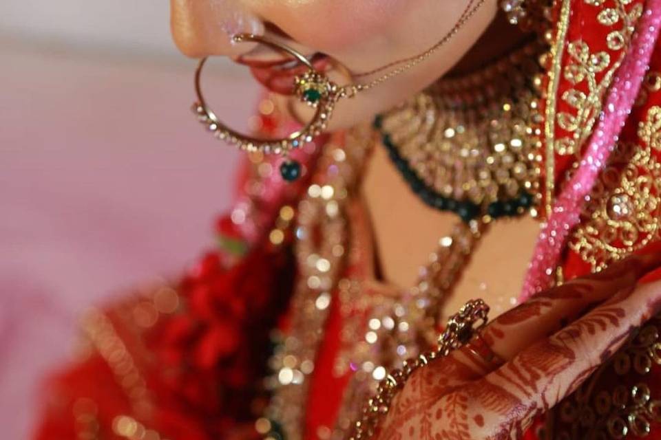 Bridal makeup