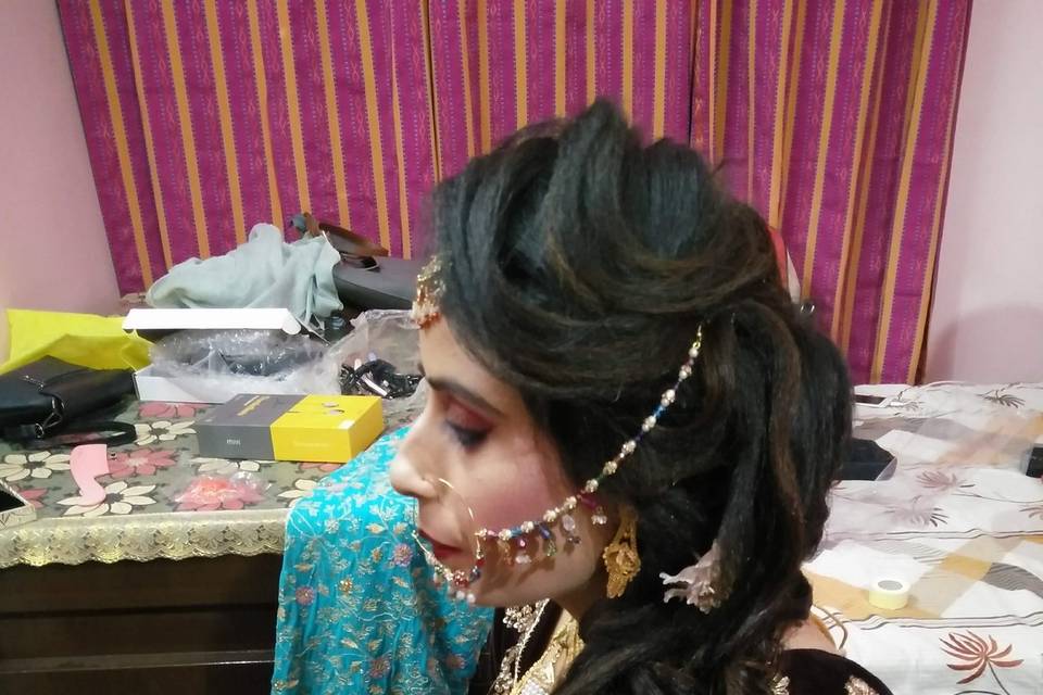 Bridal makeup