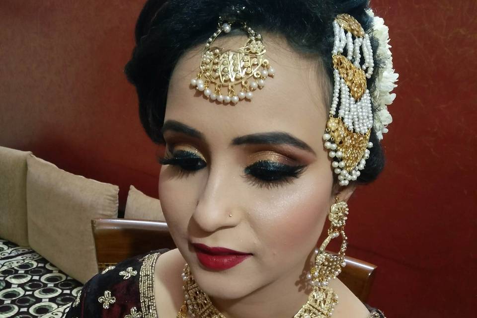 Bridal makeup