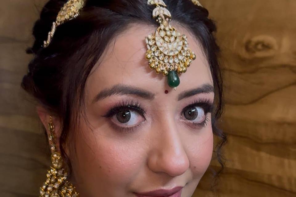 Bridal makeup