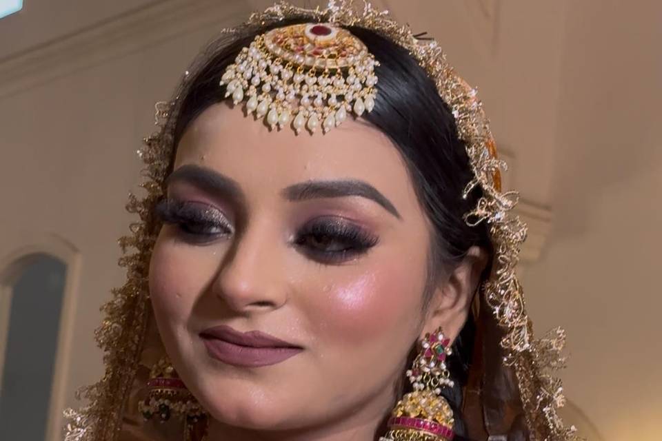 Bridal makeup