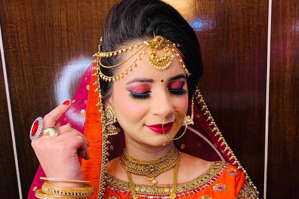 Bridal makeup