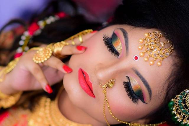 Bridal makeup