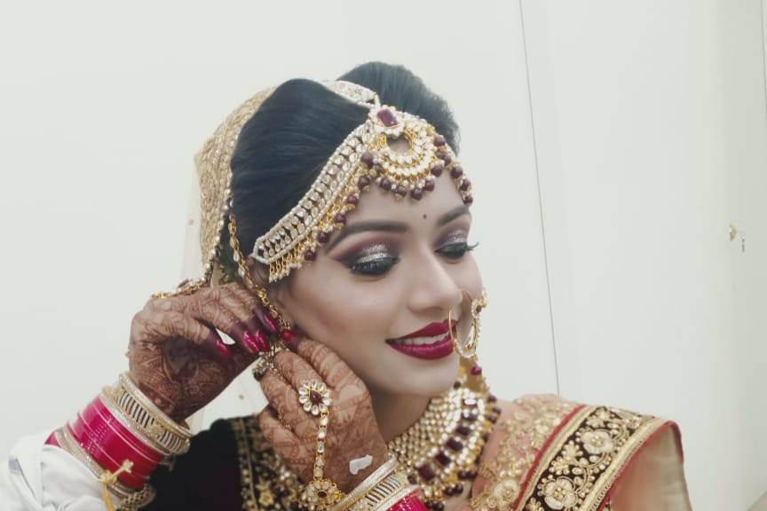 Bridal makeup