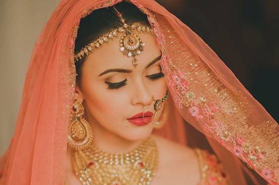 Bridal makeup