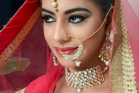 Bridal makeup