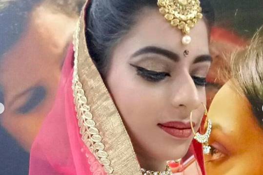 Bridal makeup