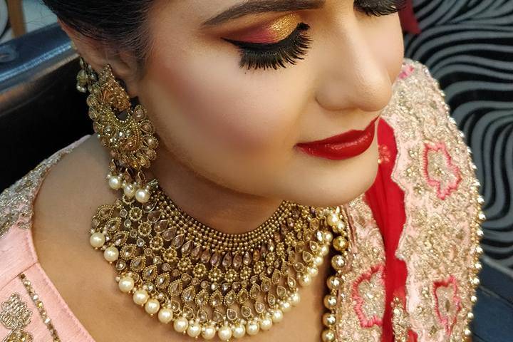 Bridal makeup