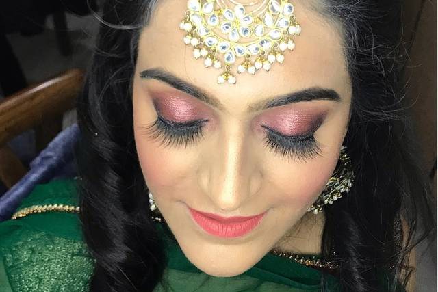 Bridal makeup