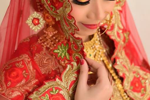 Bridal makeup