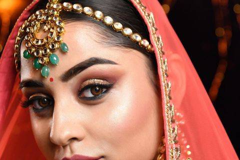 Bridal makeup