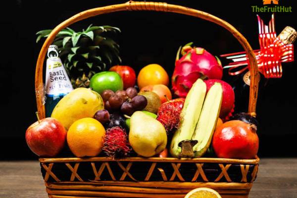 Premium mix fruit basket